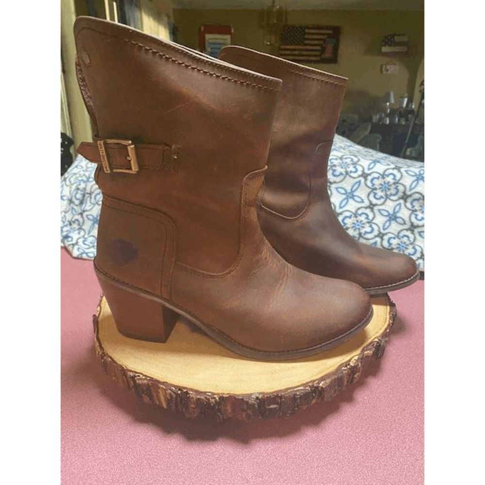 Harley Davidson Brown Riding boots